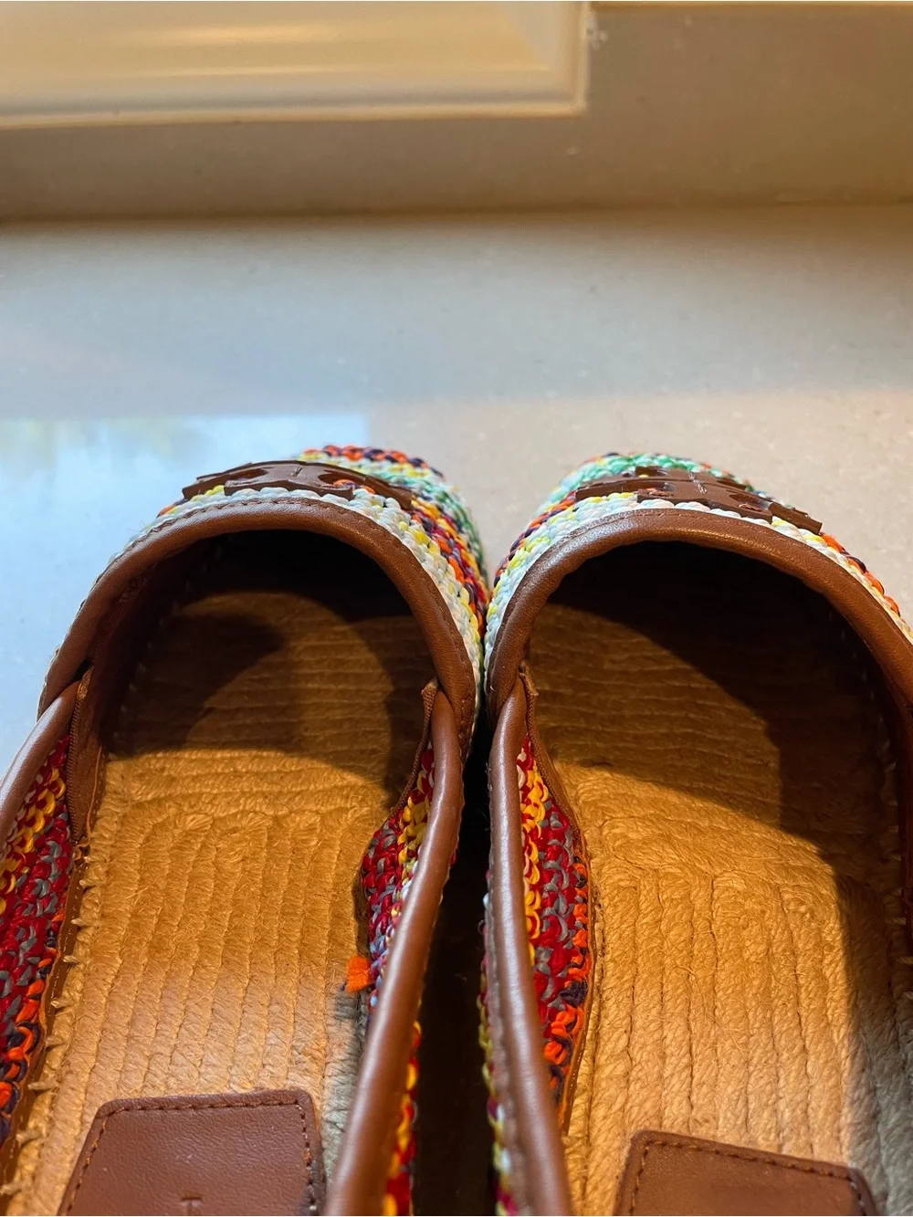 Tory Burch Everly Espadrilles | Multi color w/brown trim